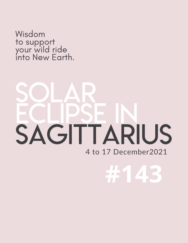 Solar Eclipse in Sagittarius | your extended readings!