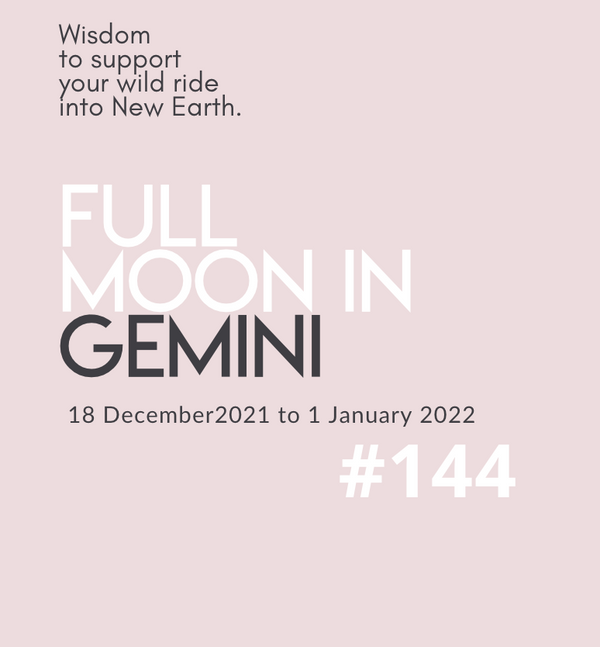 Full Moon in Gemini | extended readings